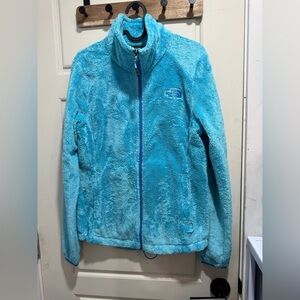 The North Face Turquoise Fleece Jacket